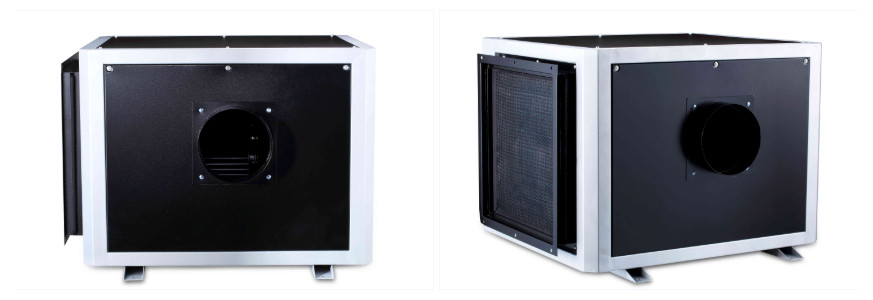 গ্রীনহাউস সিলিং ওয়াল মাউন্ট করা Dehumidifier কম্প্রেস টাইপ ক্রমবর্ধমান ব্যবহার