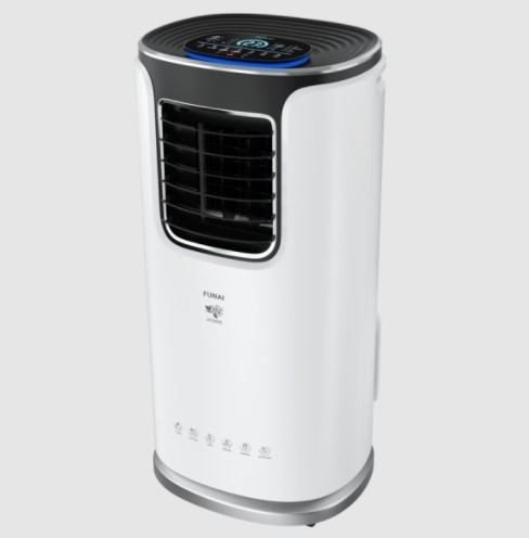 9000BTU পোর্টেবল বাষ্পীভবনীয় এয়ার কন্ডিশনার 4 অপারেশন মোড 2 ফ্যান গতি নিরাপত্তা শিশু লক