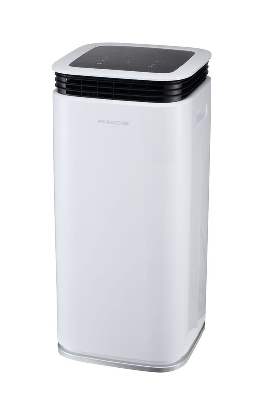 16L লুকানো স্ক্রিন LED হোম ডিহুমিডিফায়ার 2.2L ট্যাঙ্ক টাওয়ার 360° উইন্ড আউটলেট স্মার্ট আর্দ্রতা টাচ কন্ট্রোল