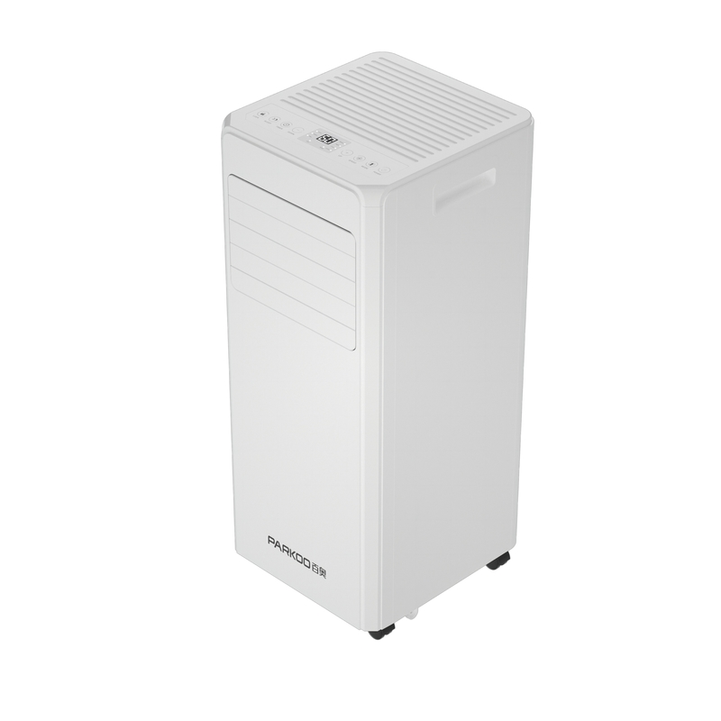 10000BTU R32 স্ব-বাষ্পীভবন বহনযোগ্য এয়ার কন্ডিশনার LED ডিসপ্লে শিশু লক