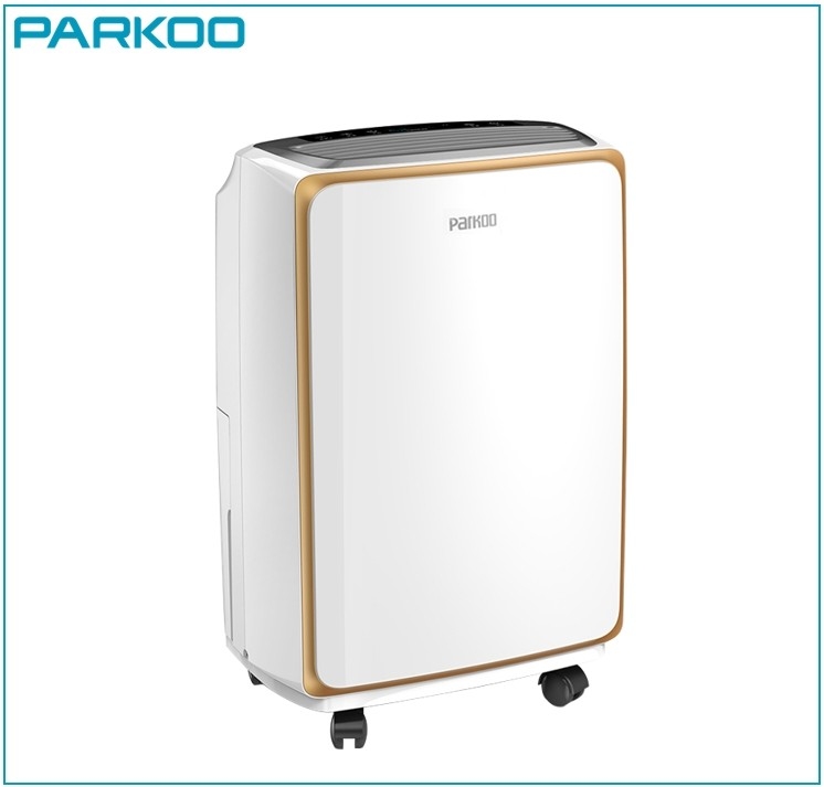 11.5 পিন্ট নীরব বায়ু dehumidifier আর্দ্রতা অপসারণ পানির ট্যাংক মধ্যে নির্মিত Humidistat নিয়ন্ত্রণ
