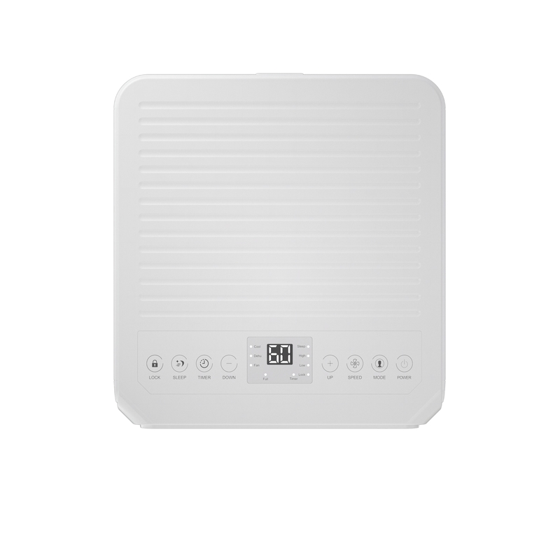 110V 115V 10000 BTU কম শব্দ মোবাইল এয়ার কন্ডিশনার ফিক্সড এয়ার কুলার ফ্লিকার বোতাম নরম প্রেস কন্ট্রোল প্যানেল