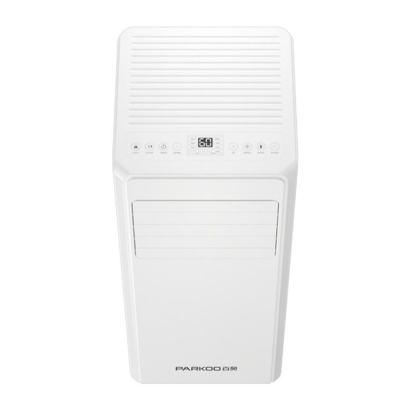 110V 115V 10000 BTU কম শব্দ মোবাইল এয়ার কন্ডিশনার ফিক্সড এয়ার কুলার ফ্লিকার বোতাম নরম প্রেস কন্ট্রোল প্যানেল