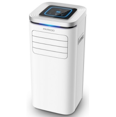 115V 10000 BTU/H রেফ্রিজারেন্ট R32 বাষ্পীভবন মোবাইল এয়ার কন্ডিশনার টাচ স্ক্রিন ফ্রন্ট সেন্স লাইট